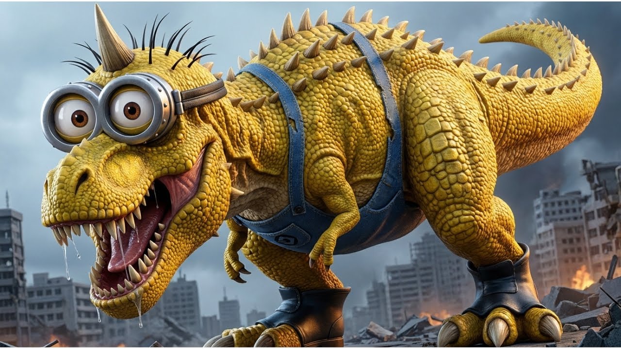 From Visitor to Beast &mdash; T-Rex Minion&rsquo;s City-Shaking Rampage Begins [EP1]