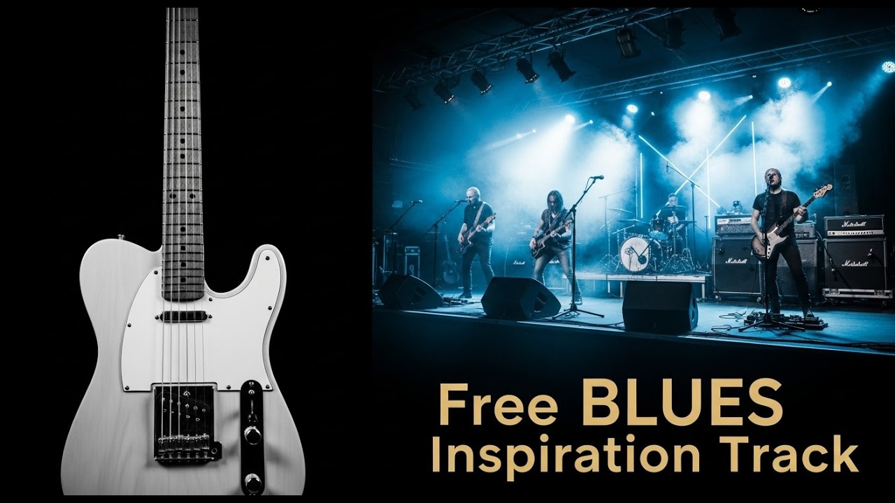 80 Bpm Blues Inspiration Track: Use the blues scale to improvise soulful solos