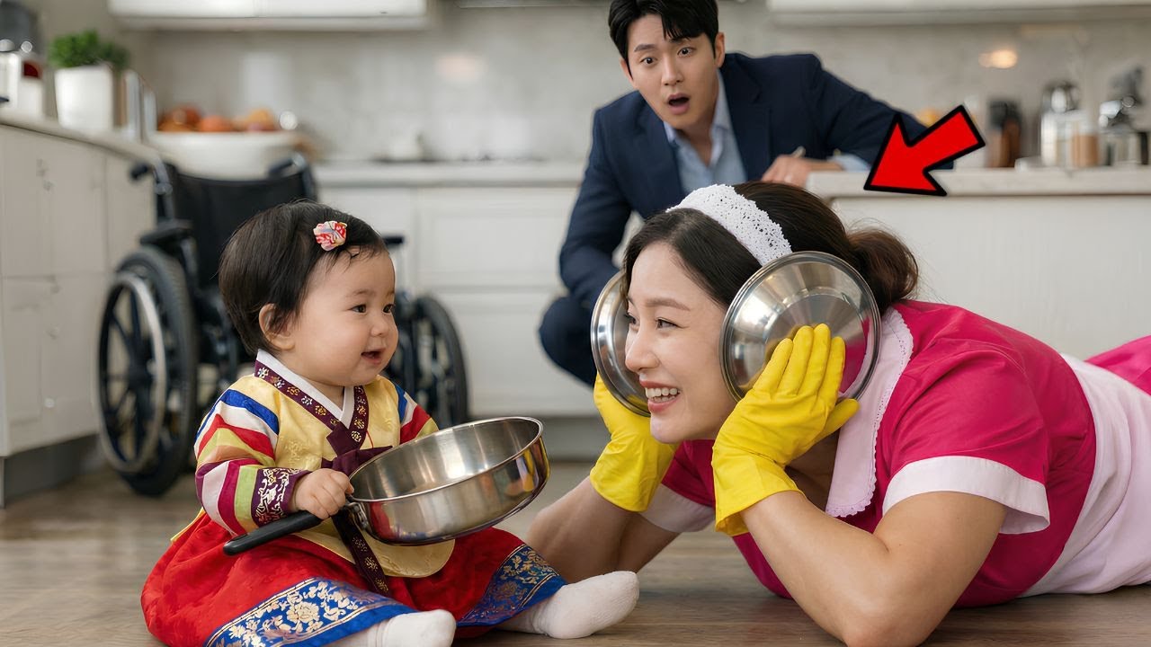 CEO viúvo instala câmeras para vigiar a empregada… e chora ao ver o que fez | DRAMA COREANO