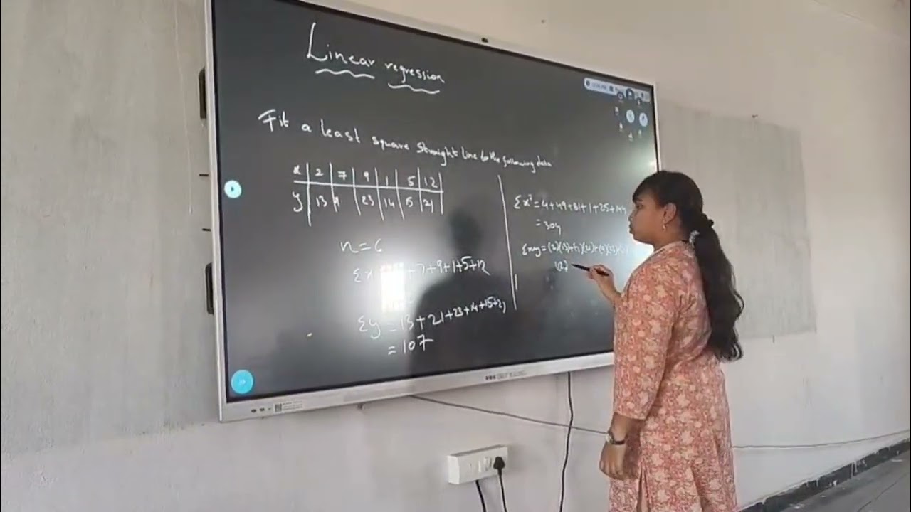 LINEAR REGRESSION | TTL ON ~ 12/2/26 | SMDS| KIET 