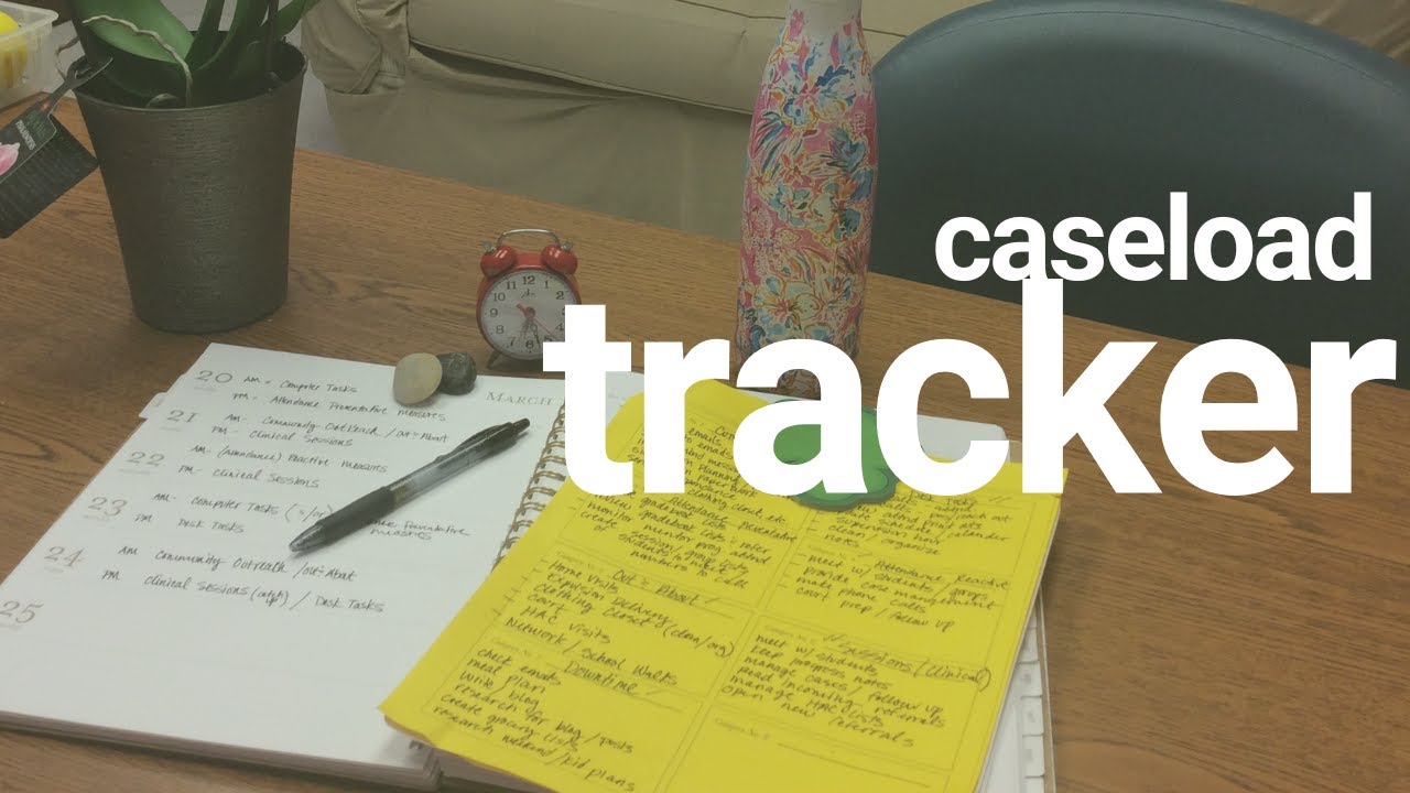 Productivity Hacks for Social Workers: Using an Electronic Caseload Tracker