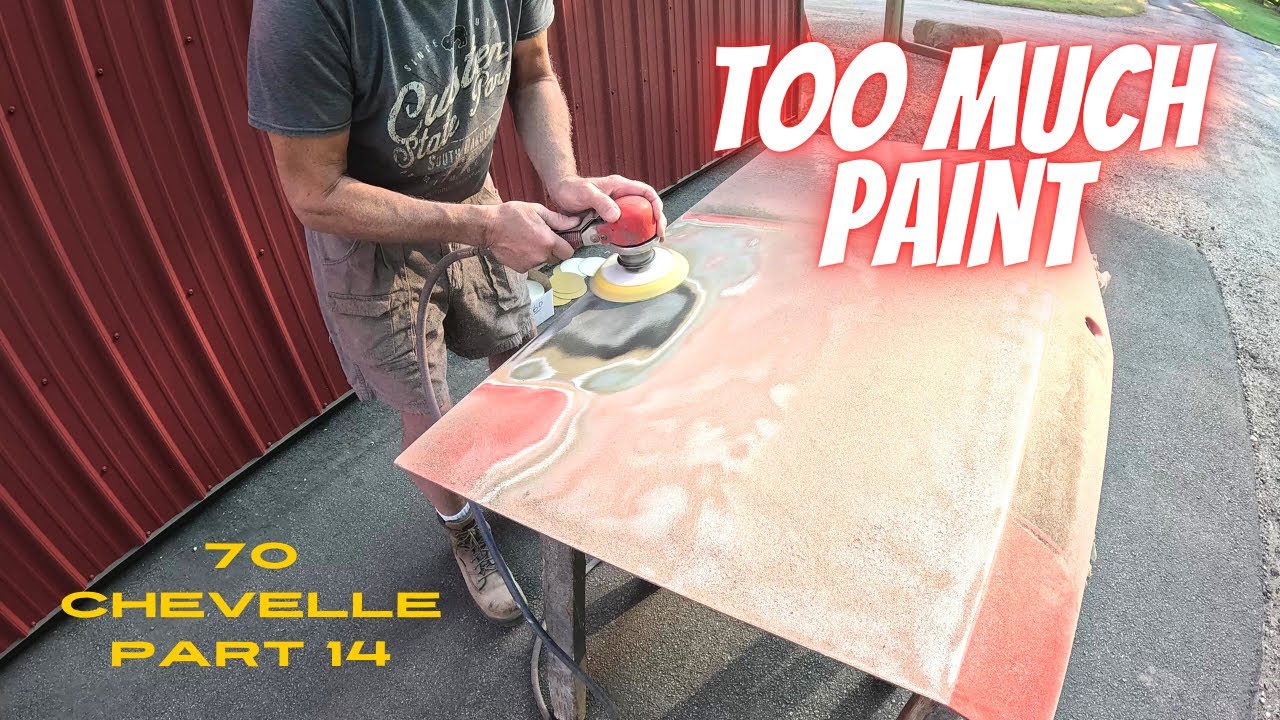 1970 Chevelle: Stripping A Deck Lid And Priming