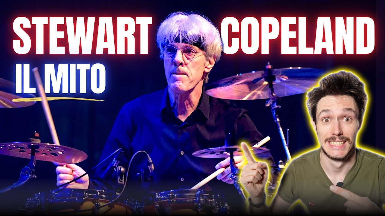 STEWART COPELAND, perché é diventato UN MITO? | REACTION e Analisi | Imparare dai grandi batteristi