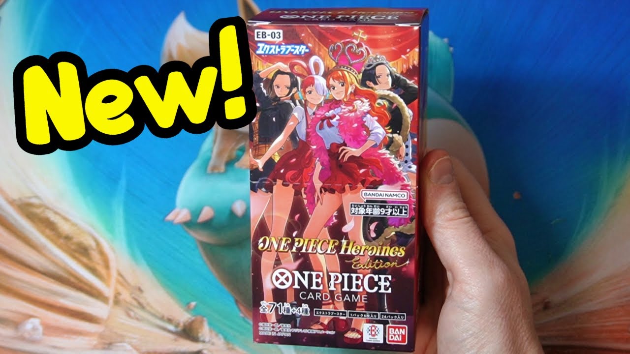 Открытие коробки One Piece TCG Heroines Edition! (EB-03)