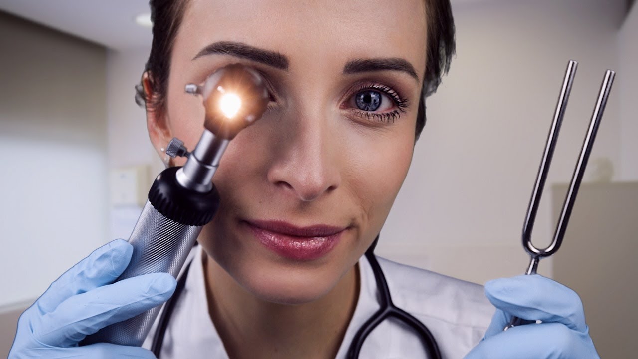 ASMR Deutsch: Ohrreinigung 👩‍⚕️ Ear Cleaning | Ohren-Arzt Roleplay (Flüstern & Soft Spoken German)