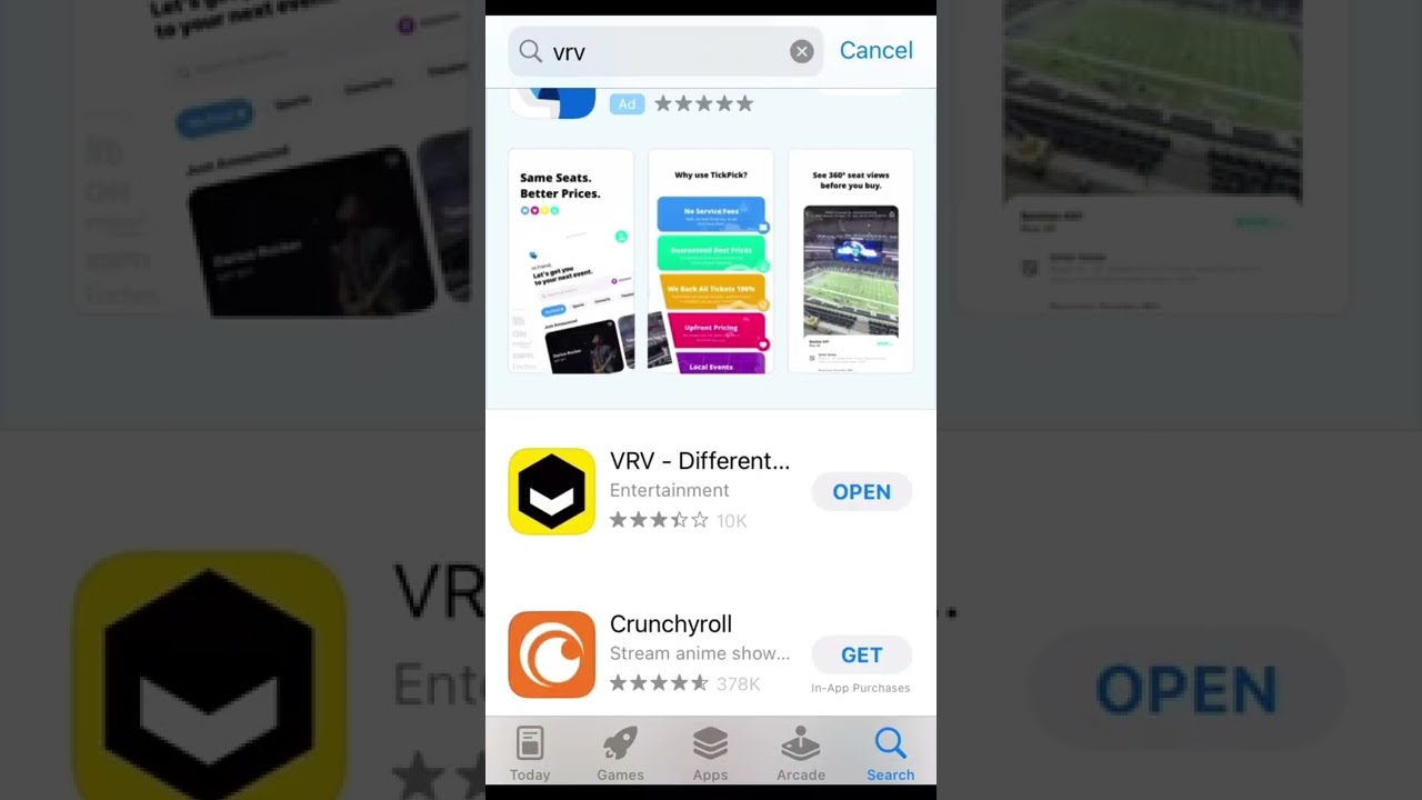 FREE ANIME APP!!😱🤩 #shorts #vrv #animeshorts #onepiece #shonenjump #crunchyroll