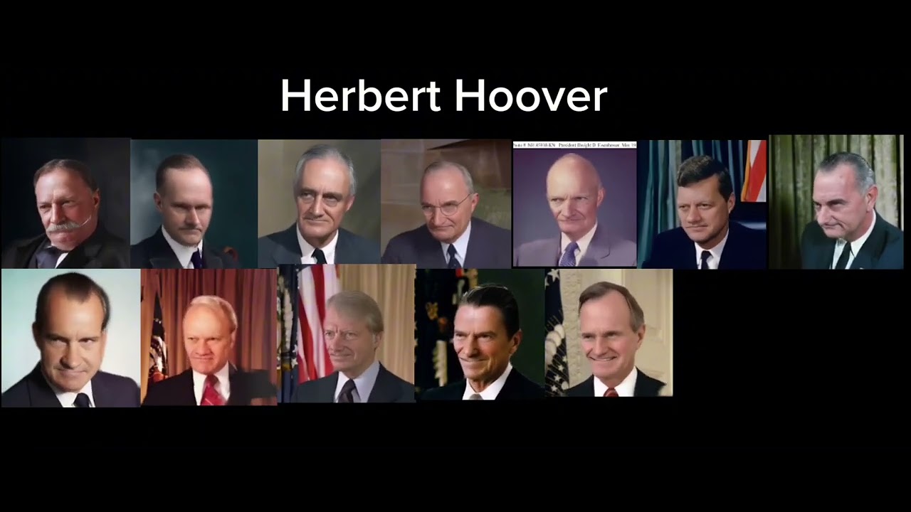 US Presidents Sing Random Songs Based On Which Presidents Were Alive At The Start Of A Presidency