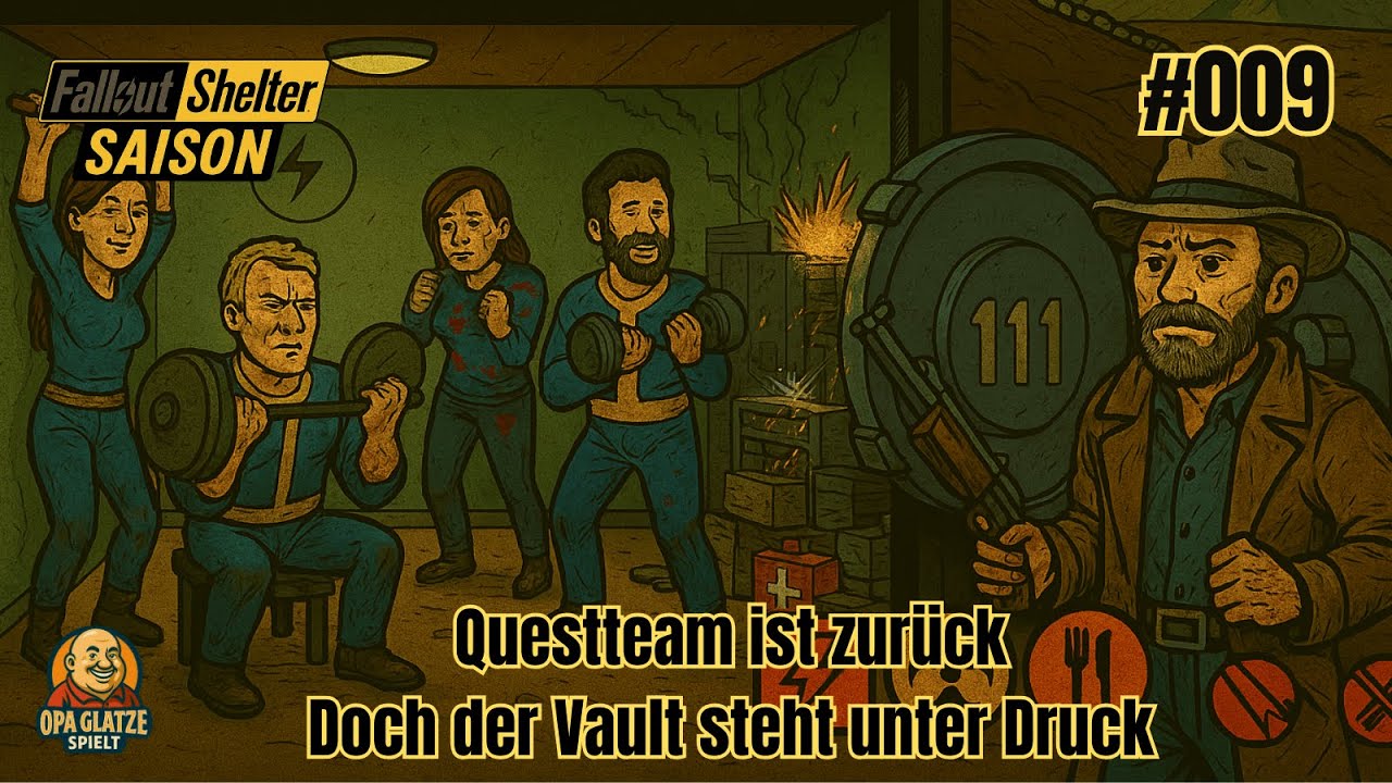 Angriffe, Mangel, Rückkehr! Der Vault wird auf die Probe gestellt | Fallout Shelters Saison #009
