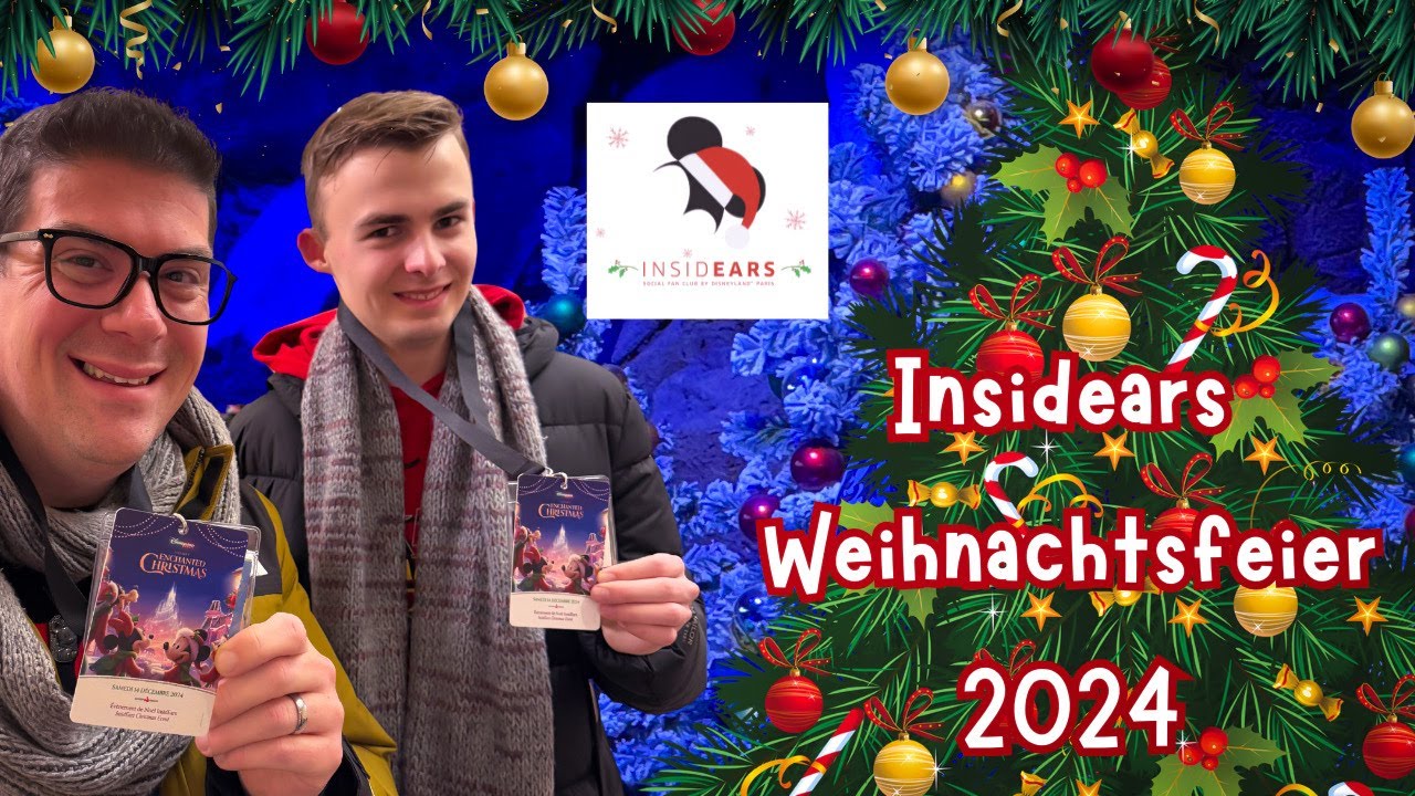 Disneyland Paris - Weihnachtsfeier 2024 - Ein lustiger Tag voller Überraschungen und News 🎄✨
