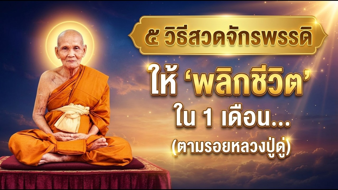 5 วิธีสวดจักรพรรดิให้ 'พลิกชีวิต' ใน 1 เดือน... เคล็ดลับที่หลวงตาม้าเน้นย้ำที่สุด