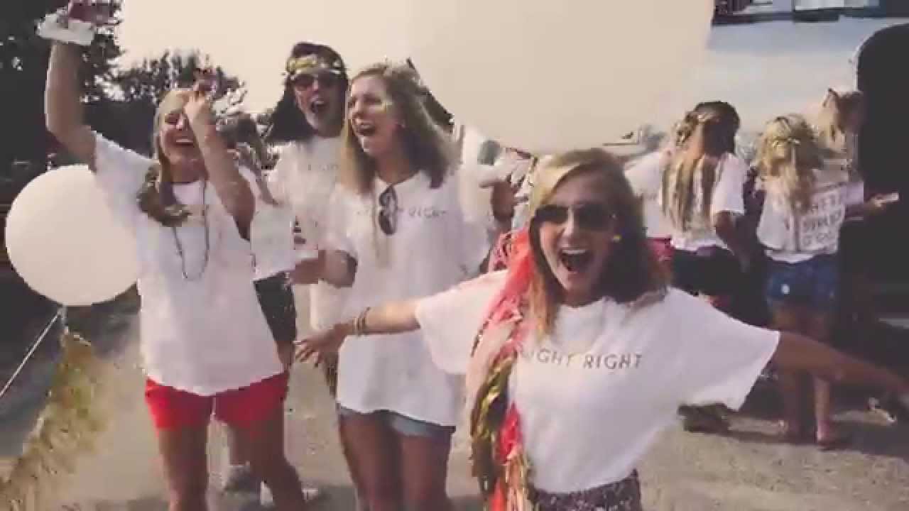 Texas A&M Kappa Alpha Theta - Bid Day 2015