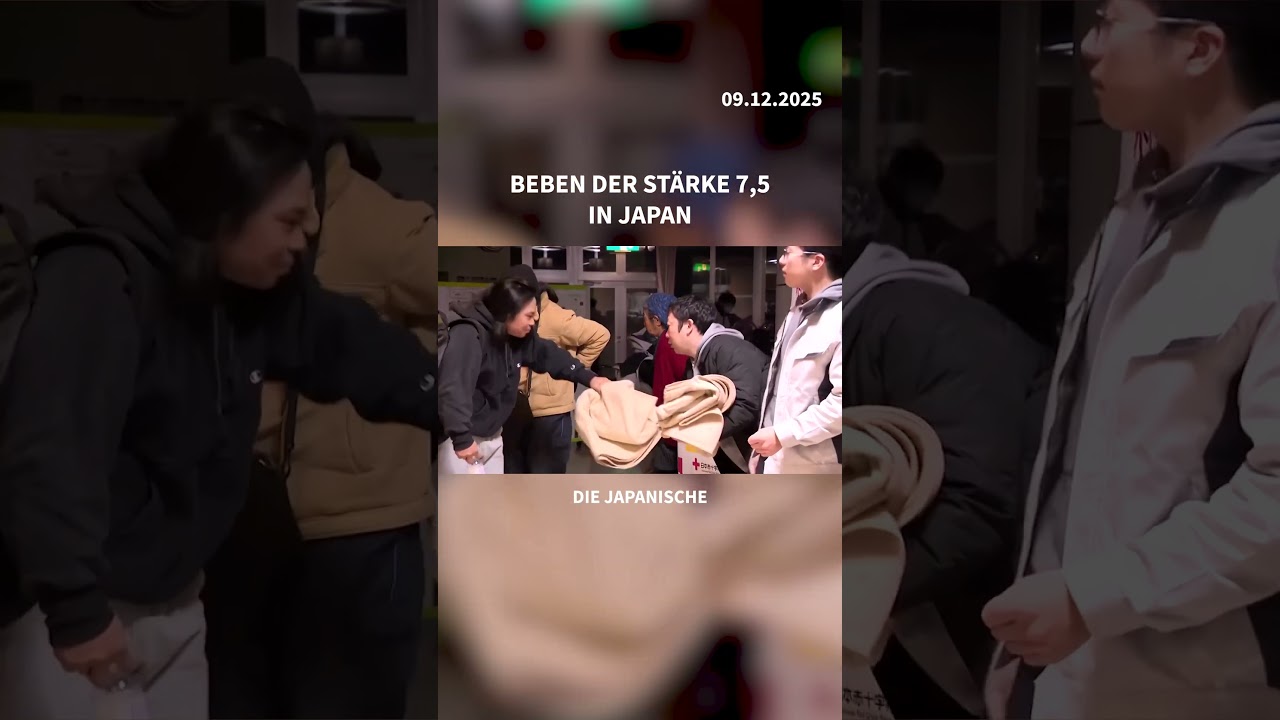 Ein starkes #Erdbeben hat den Norden Japans ersch&uuml;ttert und eine #Tsunami-Warnung ausgel&ouml;st. #japan