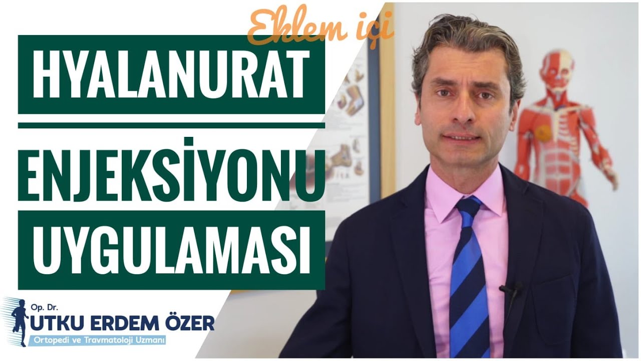 Eklem içi Hyalarunat İnjeksiyonu || Kimler için Uygundur || Opr. Dr.Utku Erdem Özer