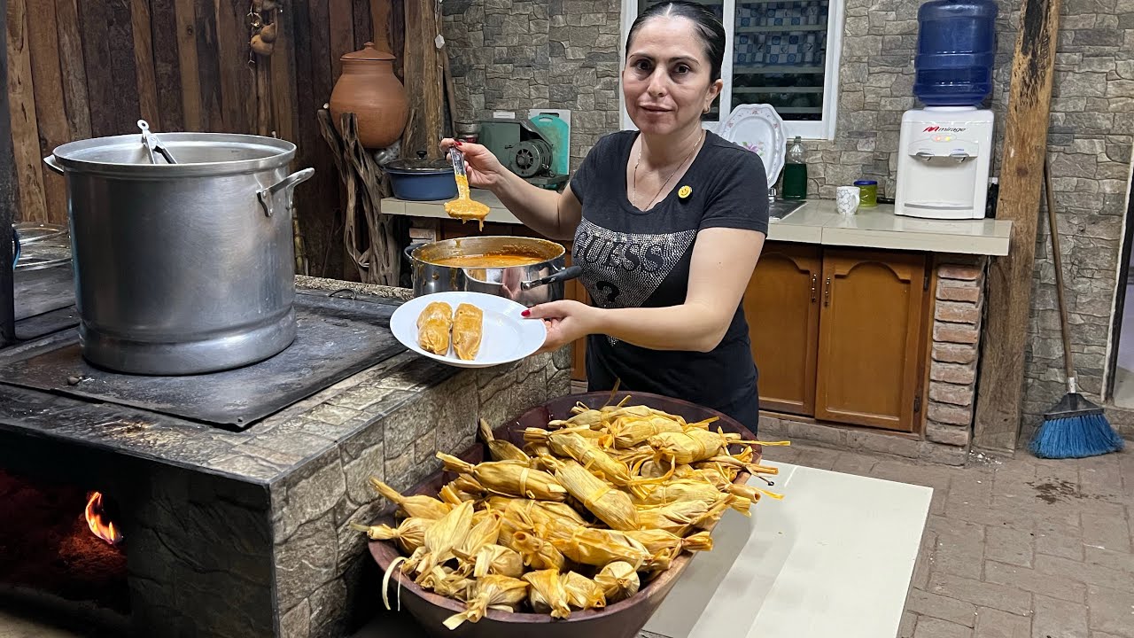 TAMALES DE PUERCO SINALOENSES AL ESTILO LA PATRONA 