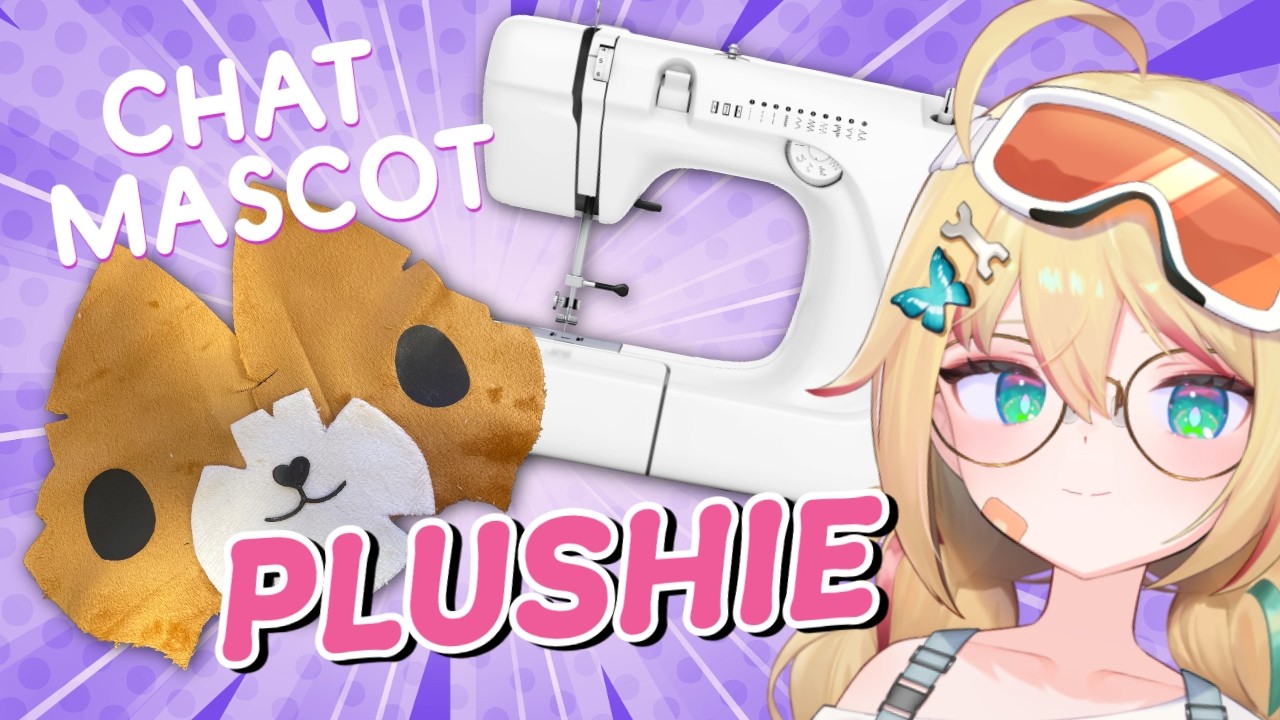 Making my chat's mascot plushie!