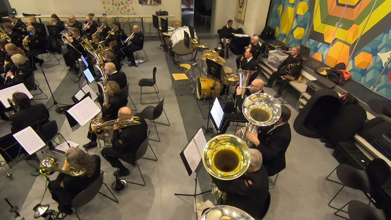 Jernbanens Musikkorps Trondheim - Når jeg Blir 66