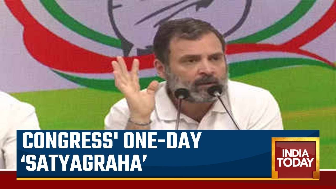 Congress To Observe One-Day &lsquo;Satyagraha&rsquo; In Protest Against Rahul Gandhi's Disqualification