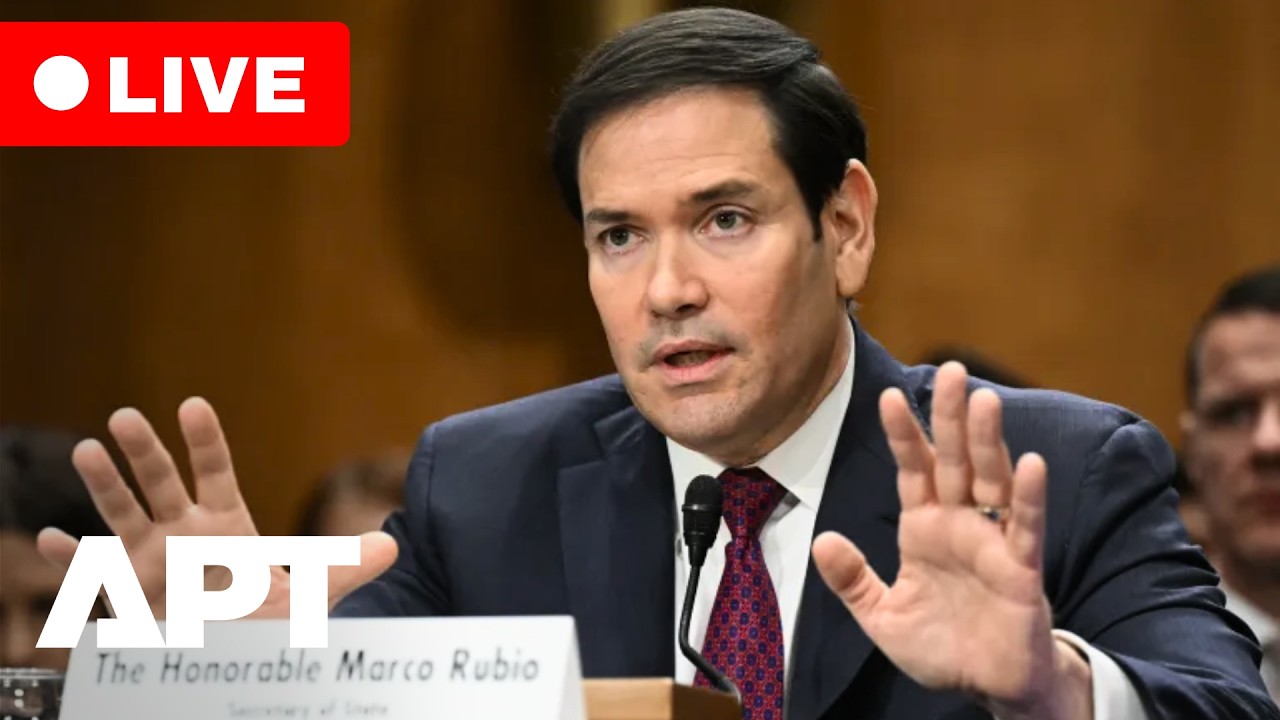 LIVE | Rubio Testifies Before Senate on Trump&rsquo;s FY2027 State Department Budget Request | APT