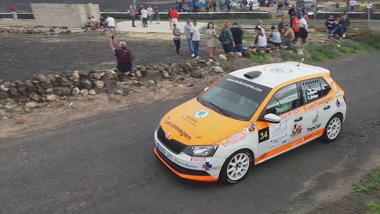 Rally Lanzarote 2018 copa skoda