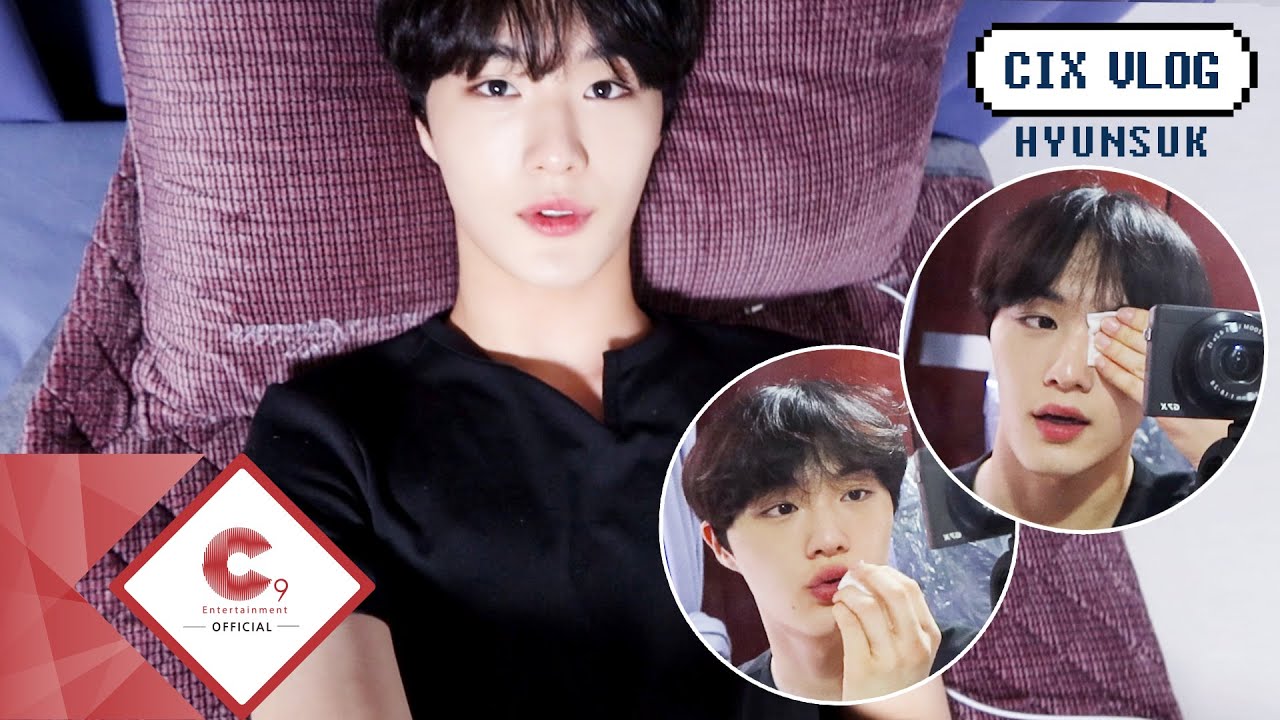[CIX VLOG] HYUNSUK | 숙소의 현석이! 혼자서도 잘하는 토끼 🐰