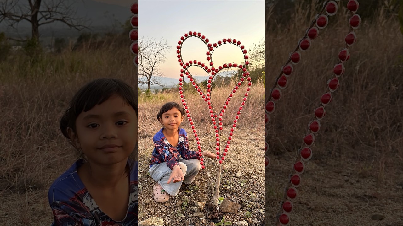 Survival Skills: SMART idea and USEFUL in FOREST with Single MOM 