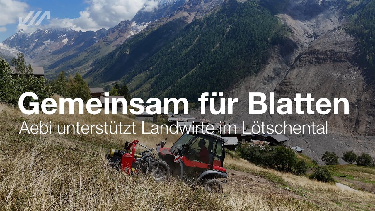 Aebi Schmidt Schweiz | Gemeinsam für Blatten