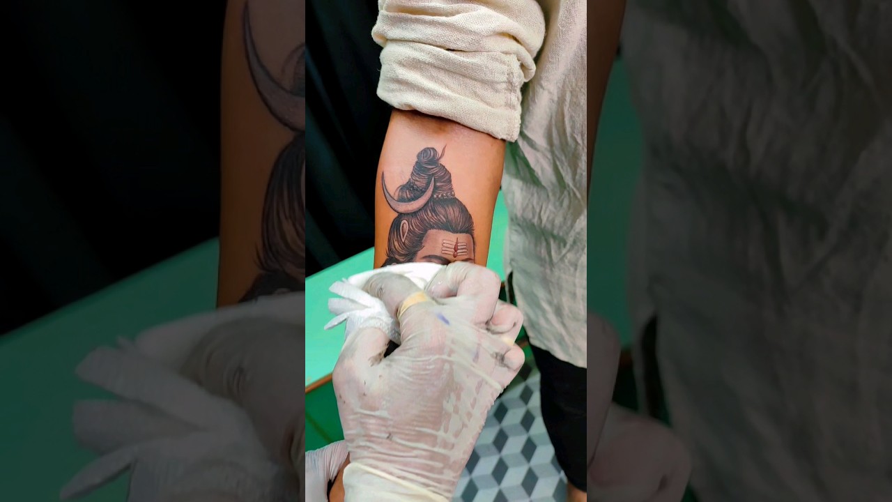 Mahadev tattoo #mahadevtattoo #facetattoo #inkdedicationtattoos #trending #bhakti #pune #love