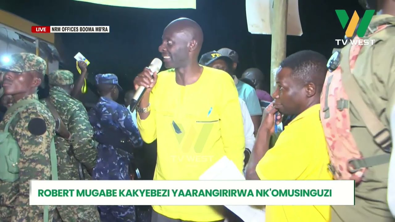 Robert Kakyebezi yaarangirirwa nk'omukwatsi w'ebendera ya NRM ahabwa Meeya, Mbarara City