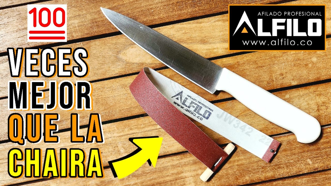 🔪 C&Oacute;MO MANTENER EL FILO DE UN CUCHILLO: Siempre 1A y Cortando al 💯%