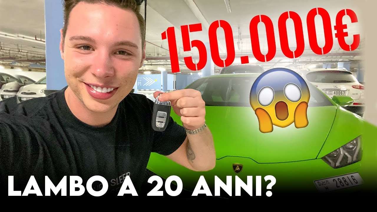 Come ho comprato una Lamborghini a soli 20 anni