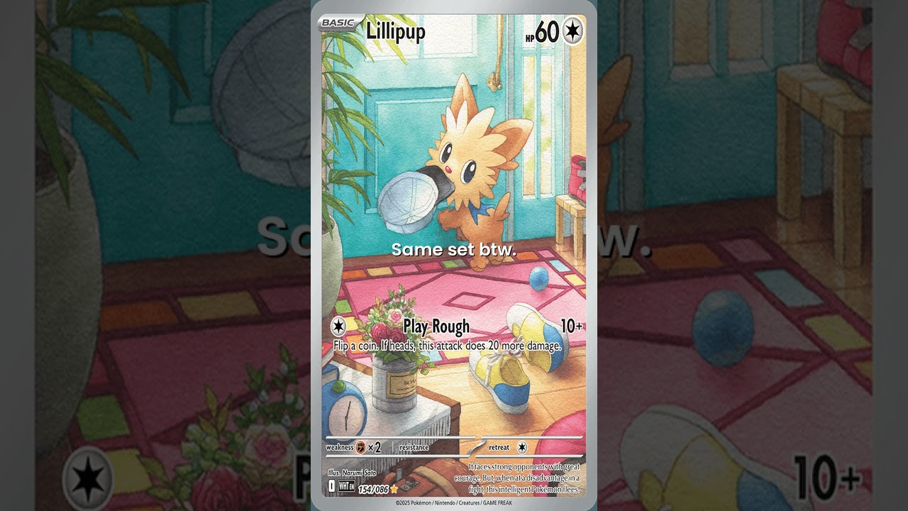 Same Set Btw - Pokemon White Flare