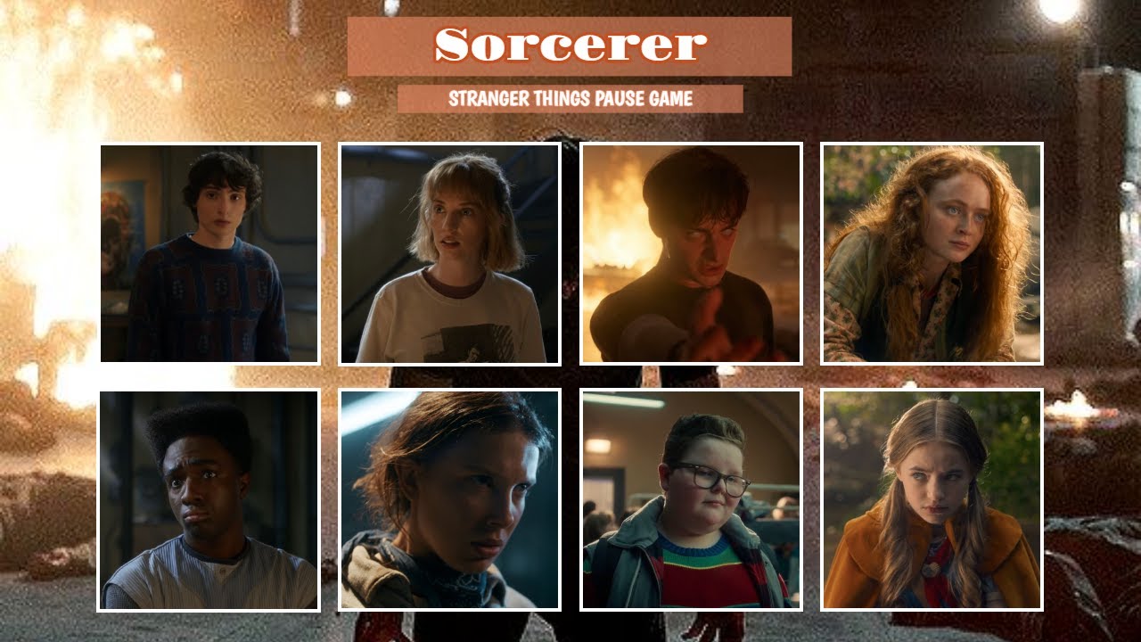 Sorcerer - STRANGER THINGS PAUSE GAME