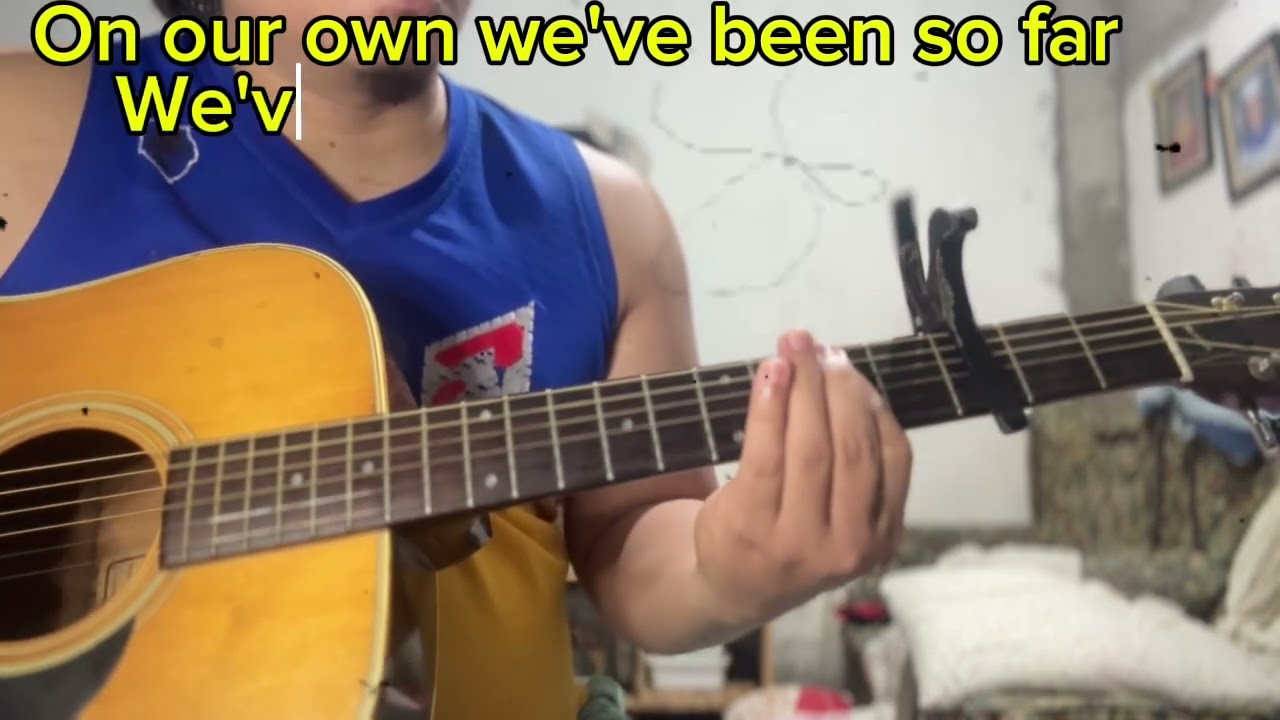 Count on you guitar cover (arcy)