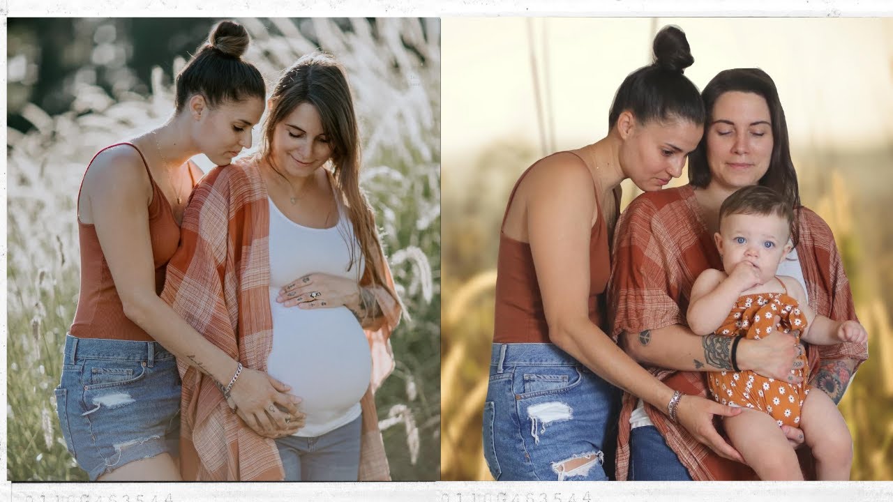 RECREATING MATERNITY PHOTOS WITH OUR DAUGHTER!! Part 2 | Sam&Alyssa