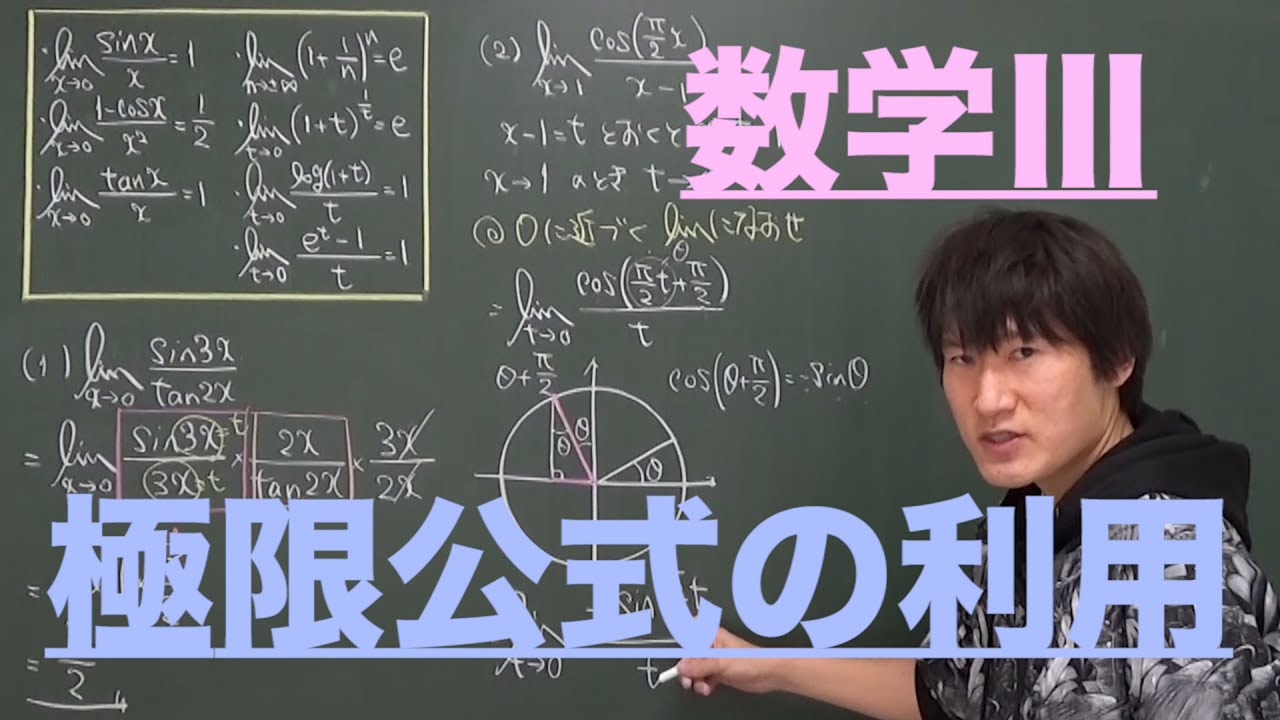 極限の計算・極限の応用２：極限公式の利用《大学受験数学》