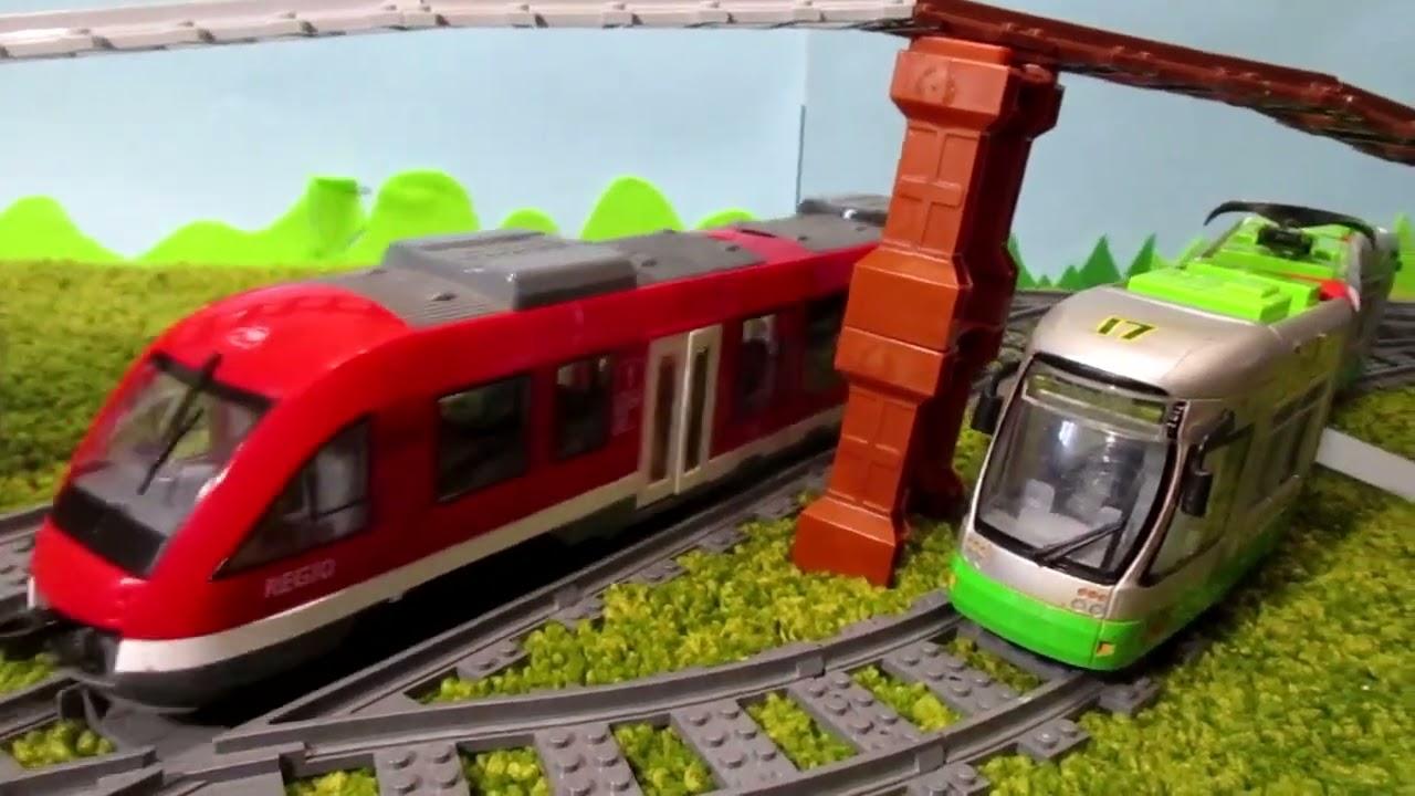 City liner tram Nahverkehrszug Regio Express Spielzeugbahn