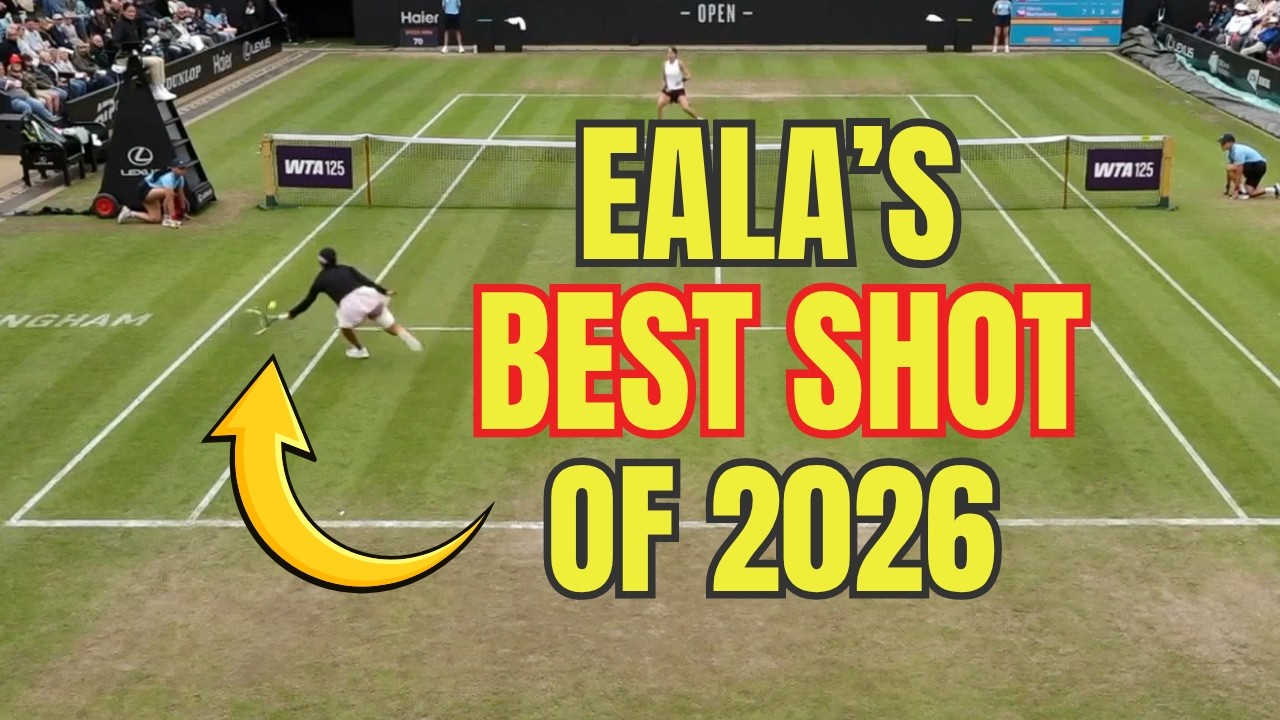 Это ЛУЧШИЙ удар Alex Eala в 2026 году (на данный момент)!