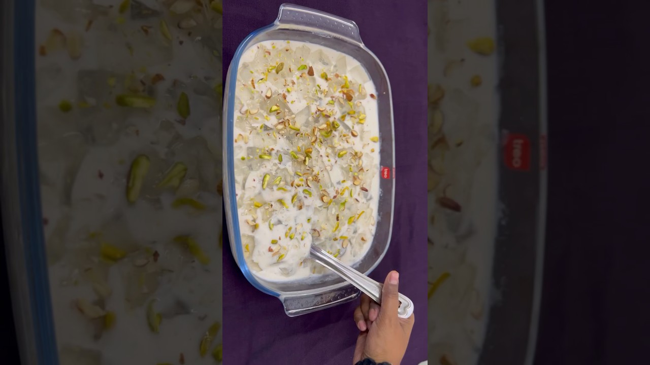 പെരുന്നാൾ മുഹബ്ബത്ത് 🥰EID Special Elaneer Pudding🔥😋#rinusfamilife #eidpudding #perunnal