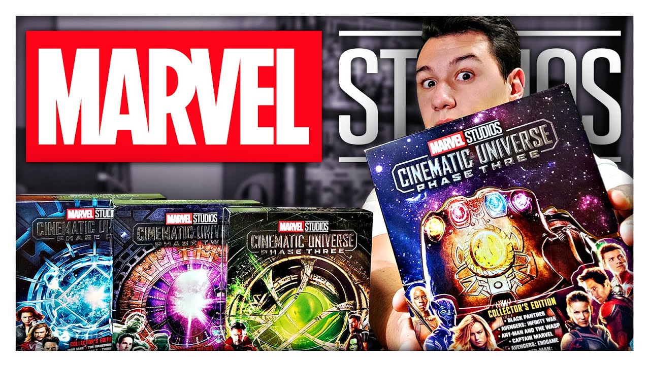 UNBOXING de TODAS las PELÍCULAS de MARVEL STUDIOS 😱 *Saga del Infinito Colección en Blu-Ray*