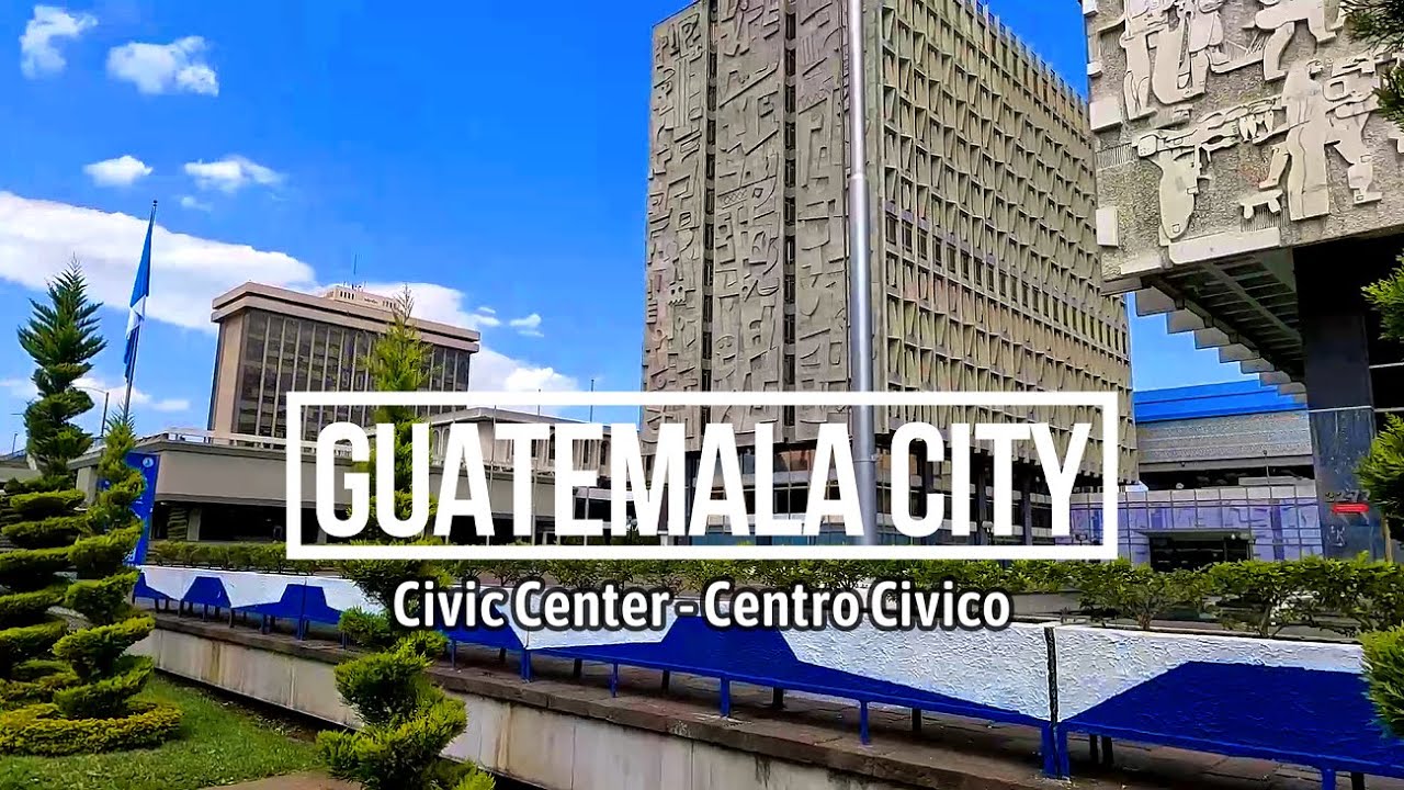 Guatemala City Centro C&iacute;vico Aerial  View 2023