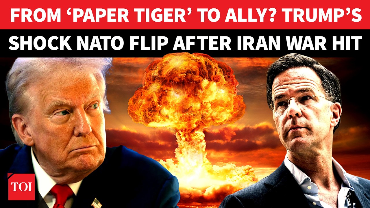 NATO &lsquo;Paper Tiger&rsquo; No More? Trump&rsquo;s SURPRISE U-Turn After Crushing Iran War Blow | Watch