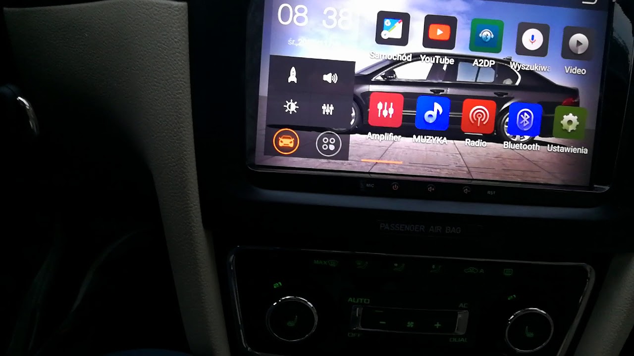ZENISS Skoda Superb 2, stacja multimedialna, navigacja  cześć 2