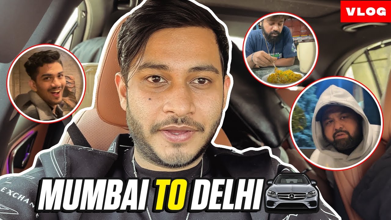 GOLDY BHAI KI MERCEDES MEIN AAYE DELHI 😍