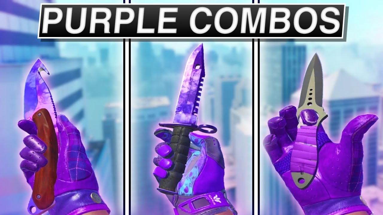 THE BEST PURPLE KNIFE AND GLOVE COMBOS IN CS2! (ANY BUDGET 2026)