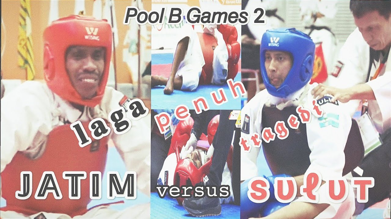 LAGA PENUH TRAGEDI ‼️ PON 2024 Jatim vs Sulut Randori Putra Kelas 50 55 KG Shorinji Kempo