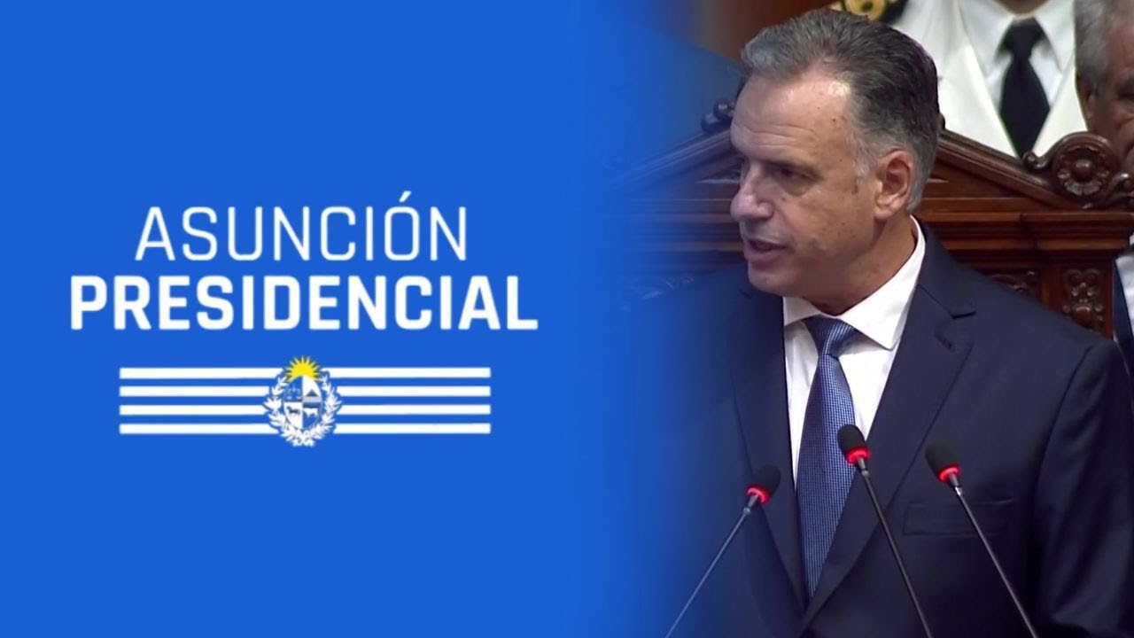 Asunción presidencial | Las primeras palabras de Yamandú Orsi como presidente de la República