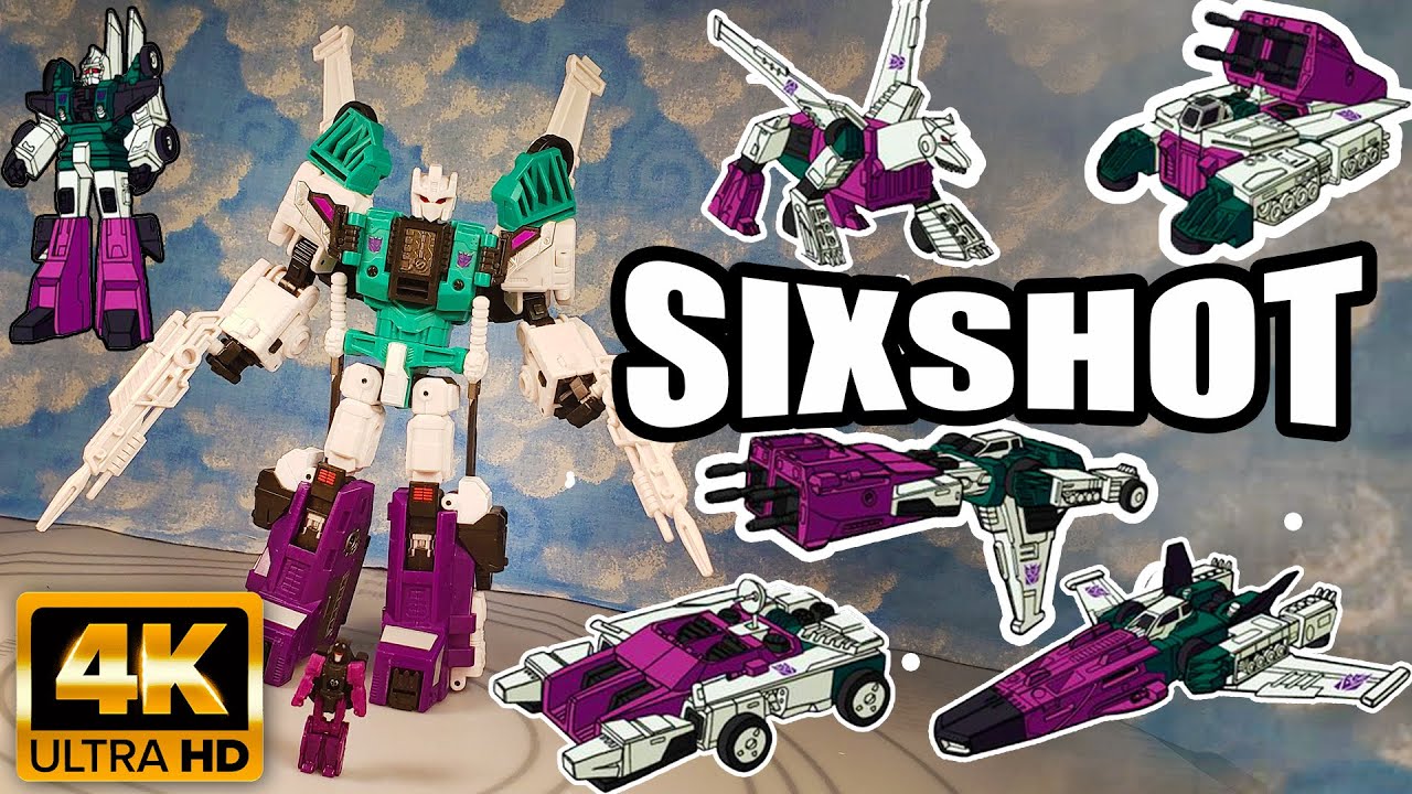 TRANSFORMERS Jinbao SIXSHOT Review (MFT Upscale) is it Generations Scale & G1 enough? In Depth Look
