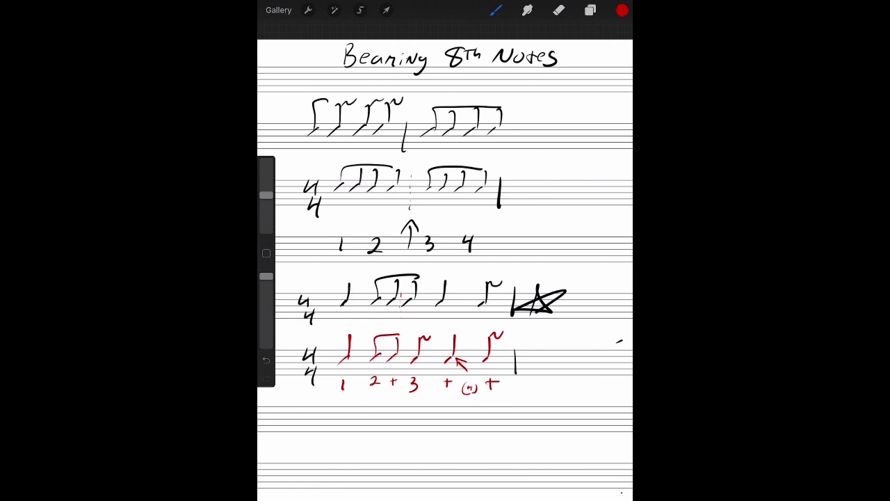Lesson 5.  Beaming 8th Notes