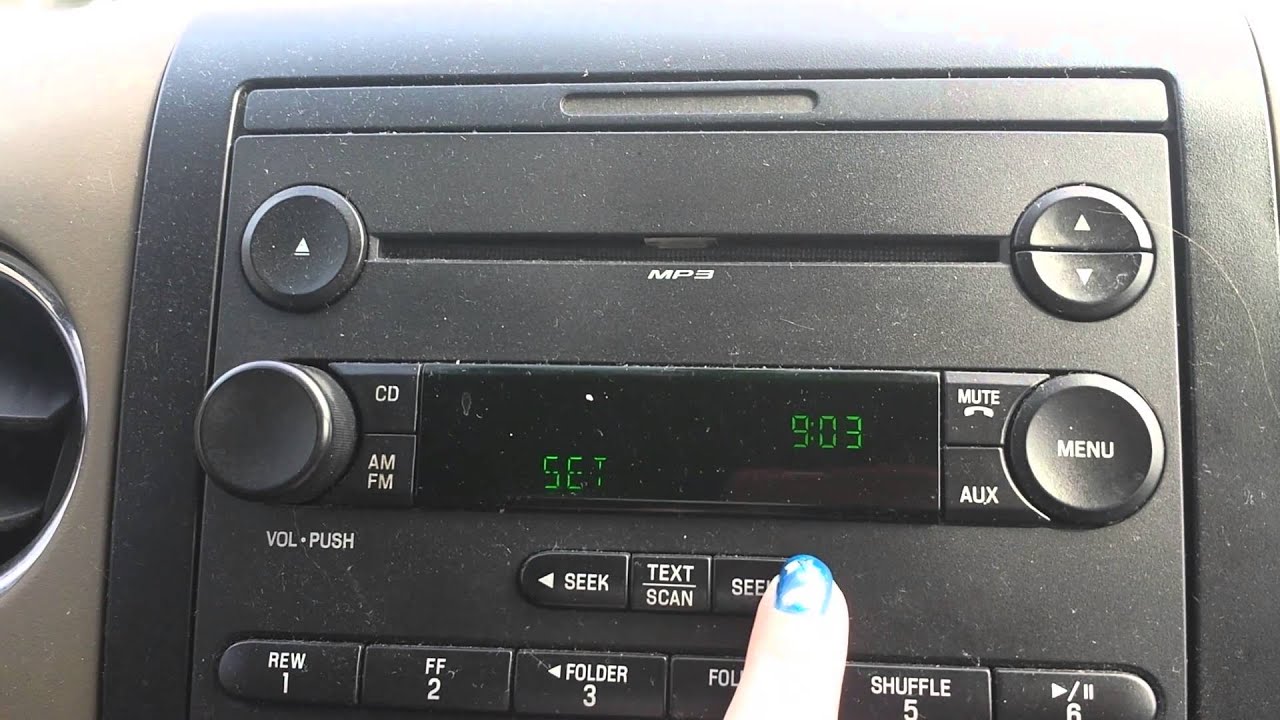 2007 Ford F-150 - Radio/Time Change