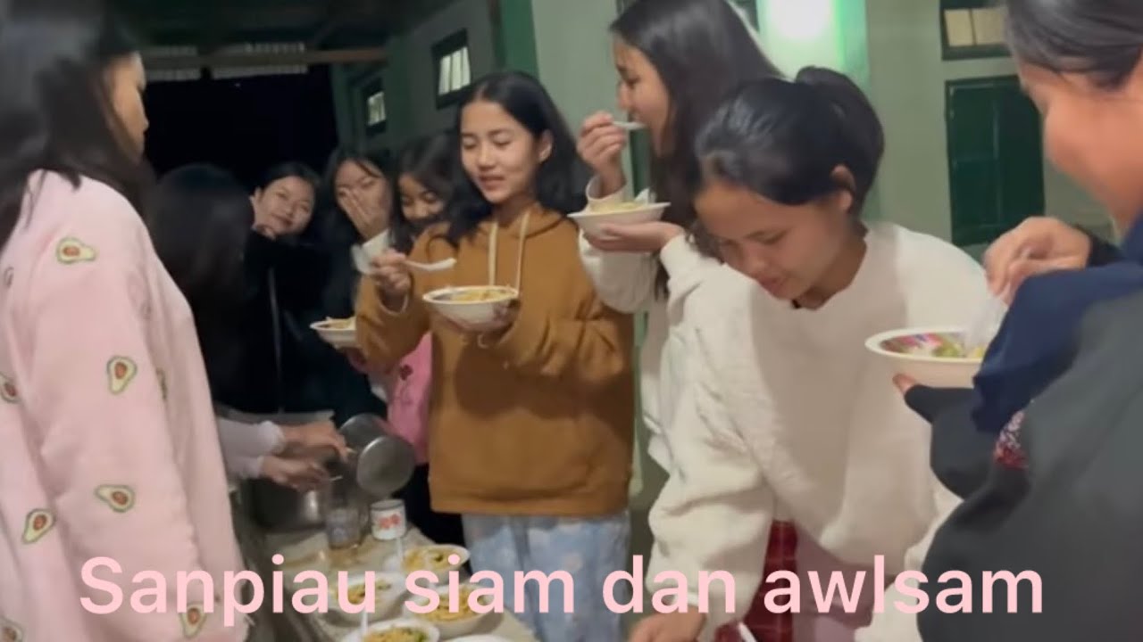 Sanpiau siam dan awlsam em em ka hre thar e #cooking #sanpiau